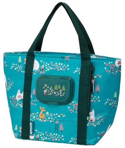 スケーター (skater) ウェットティッシュ ポケット付き 保冷 ランチバッグ ムーミン KCLBP1-A