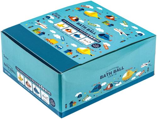 スケーター (skater) マスコット入り 入浴剤 20個セット バスボール ヘリコプター バスボム SET1031-A