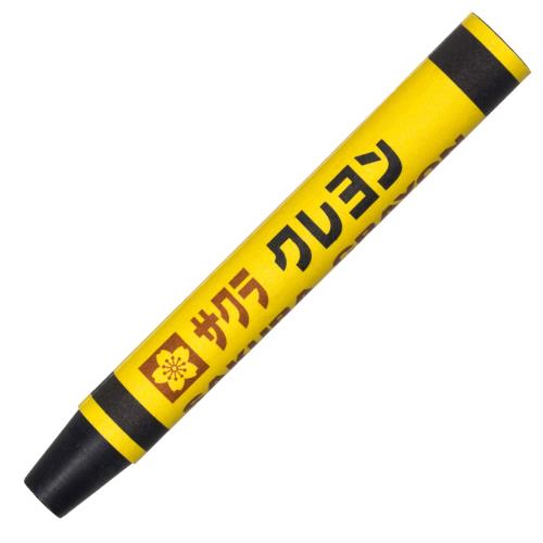 特長1塗りやすさとなめらかさを強調した「やわらかめのクレヨン」 特長2力を入れずに、強い線や太い線が描ける 特長3太巻きで折れにくく、発色も鮮やか サイズΦ9.6×76mm／本 入数10本入り 0.96cm×7.6cm