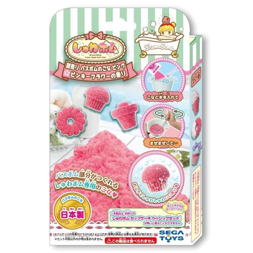 しゅわボム 別売りバスボムのこな ピンキーフラワーのかおり(ピンク) SB-03