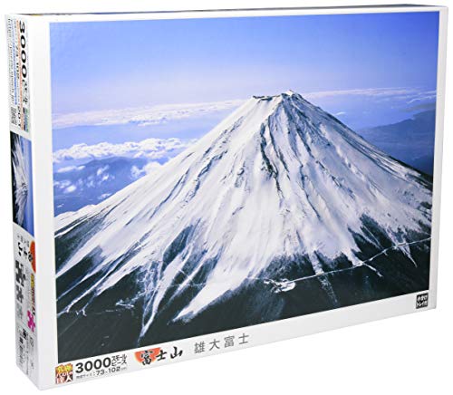 エポック社 3000スモールピース ジグソーパズル 日本風景 雄大富士 (73×102cm) 21-515 のり付き ヘラ付き 点数券付き EPOCH