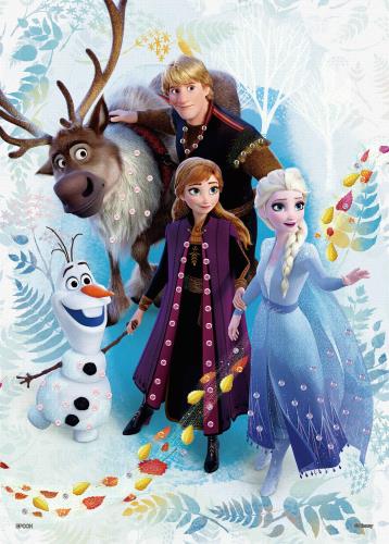 エポック社 500ピース ジグソーパズル ディズニー Frozen Journey(フローズン・ジャーニー) (38×53cm) 74-012 のり付き ヘラ付き デコレーションパーツ付き EPOCH