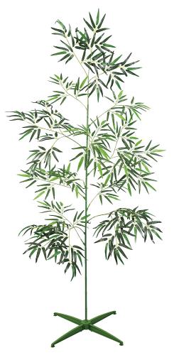アーテック 七夕用特大笹 2m スタンド付き たなばた 七夕竹 笹立木 バンブーツリー プラスチックの笹 人工笹 笹飾り POP デコレーション ディスプレイ 笹フェイクグリーン 笹の葉 70322