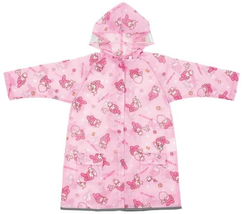 スケーター(Skater) 子供用 レインコート ランドセル リュックを背負ったまま脱着できる 適応身長110～125 マイメロディ お友だち 女の子 RACO1M
