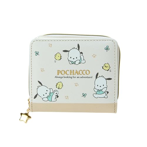 Character Wear - サンリオ(SANRIO) サンリオ ウォレット ポチャッコ ぽちゃこ pochacco 9×10.5×2.5cm キッズウォレット キャラクター 126080 SANRIO