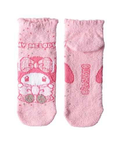 [サンリオ] ソックス 靴下 キッズ 選べるタイプ 子供用 ショート丈 1足 シナモロール ハローキティ キキララ クロミ グッズ 15cm 16cm 17cm 18cm 19cm 20cm 4235-005マイメロディ