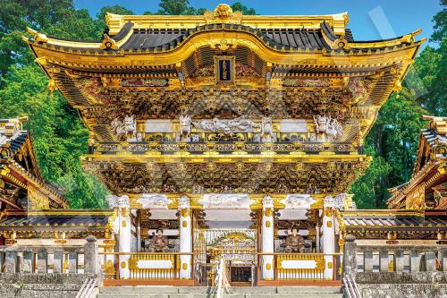エポック社 2016ベリースモールピース ジグソーパズル 日本風景 日光の社寺-陽明門日本 (50×75cm) 22-106s のり付き ヘラ付き 点数券付き EPOCH