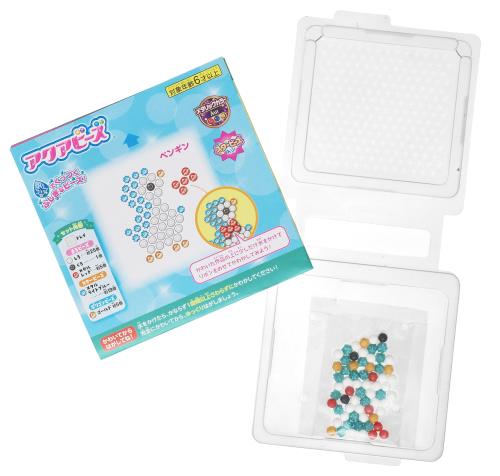 エポック社 アクアビーズ お試し版メタリックカラー入り