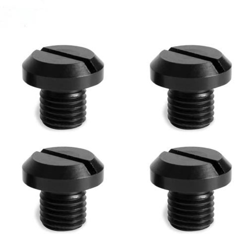 ミラーホールカバーキャップ M10 x 1.25 正ネジ アルミ製 ボルト バイクミラー バイミラーホールカバー..