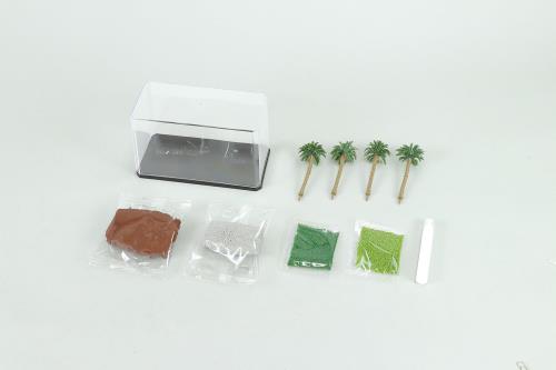 アーテック はじめてのジオラマベースキット ジャングル 58261 ジオラマ プラモデル 造形 ねんど 模型 自然 風景 景色 初心者キット ジャングル ディスプレイ