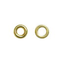 KIYOHARA サンコッコー 片面ハトメ 25組入 #200 内径4mm ゴールド SUN11-161(3)