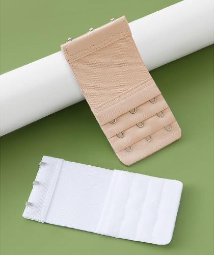 [YFFSFDC] ブラジャー延長ホック 3段3ホック ホック間隔1.9cm 4色組 ワイド 調整ホック ランジェリー アンダーサイズアップ ブラサイズ調整 ブラサイズアップ 妊娠 産後