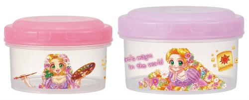 スケーター(Skater) 丸型 保存容器 2個 セット ディズニー 塔の上のラプンツェル 中川翔子 ディズニー プリンセス RFC2SAG-A