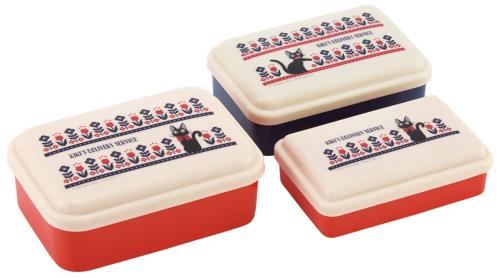 スケーター(Skater) 抗菌 シール容器 3個セット 保存容器 魔女の宅急便 モダン スタジオジ ...