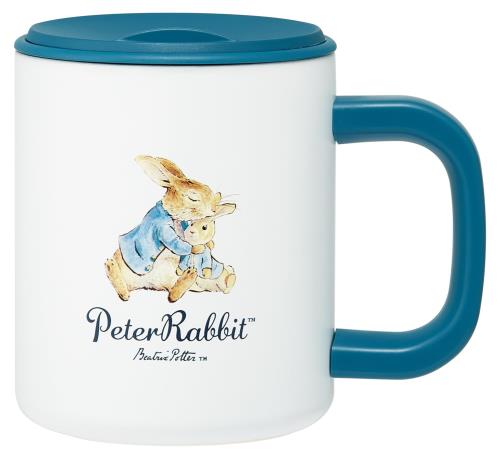 スケーター(Skater) 保温 保冷 ステンレス マグカップ 蓋付き 真空断熱二重構造 330ml ピーターラビット STMG4N-A