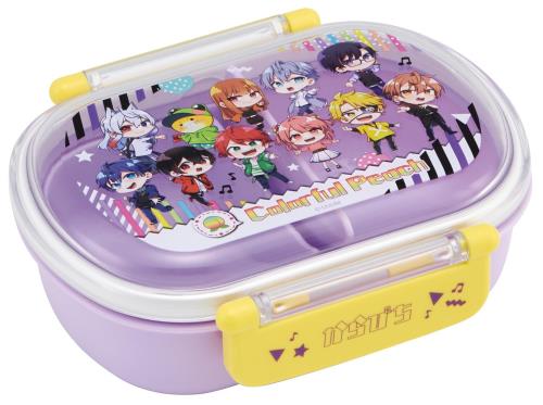 One Tier - スケーター(Skater) 子供用 お弁当箱 1段 360ml 中子付き(おかず容器) ふわっと盛れるドーム型 キッズランチ 抗菌加工 日本製 カラフルピーチ 25 QAF2BAAG69452