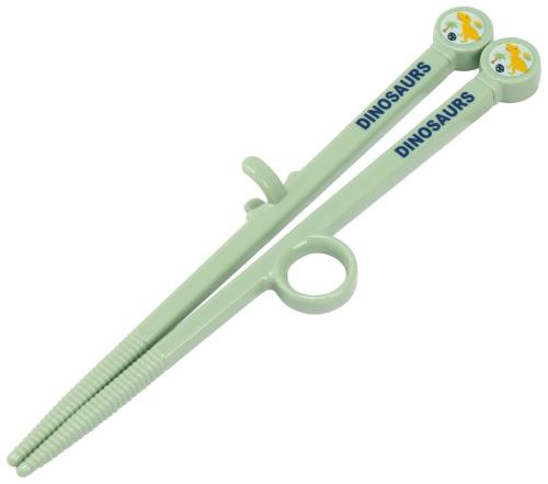 スケーター (skater) ダイカット トレーニング箸 練習用 子供箸 ディノサウルス ADT2-A