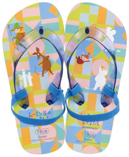 スケーター(Skater) キッズ ビーチサンダル ムーミン アニメ 18cm SDBE18-A