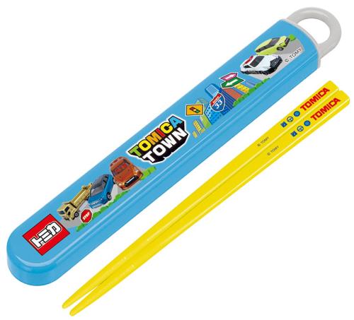 Chopsticks and Case - スケーター (skater) 子供用 箸 箸箱セット トミカ 日本製 ABS2AM