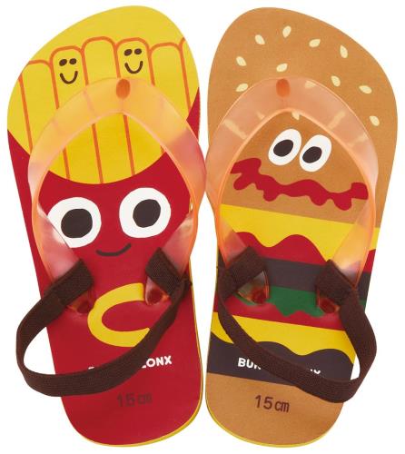 スケーター(Skater) キッズ ビーチサンダル 15cm バーガーコンクス 23 SDBE15-A