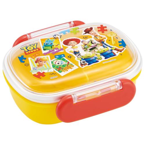One Tier - スケーター(Skater) 子供用 お弁当箱 小さめサイズ 1段 270ml ふわっと盛れるドーム型 キッズランチ 抗菌加工 日本製 トイ・ストーリー 男の子 QAF1AG