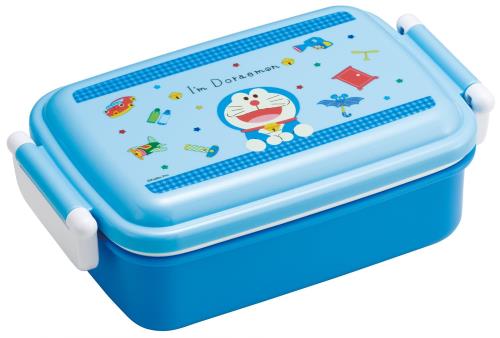 One Tier - スケーター(Skater) 子供用 お弁当箱 1段 450ml ふわっと盛れるドーム型 抗菌 キッズランチ 日本製 ドラえもん ギンガム RBF3ANAG68882