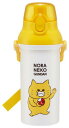 スケーター(Skater) 子供用 プラスチック 水筒 480ml ワンプッシュ開閉 抗菌 子供に優しい 軽量 抗菌加工 日本製 ノラネコぐんだん 男の子 女の...