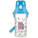 スケーター(Skater) 水筒 480ml ドラえもん ラインデザイン サンリオ プラスチック製 クリアボトル 子供用 日本製 PSB5TR-A