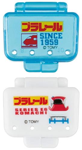 スケーター(Skater) 歯ブラシキャップ 2個組 プラレール TBSA1N 電車 サイズ:2.56×2.41×H1.35cm