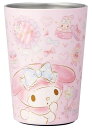 スケーター(Skater) 保温保冷 コンビニコーヒー ステンレス タンブラー 400ml M マイメロディ ハピネスガール サンリオ STCV2-A