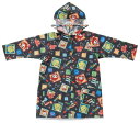 スケーター(Skater) 子供用 レインコート ランドセル リュックを背負ったまま脱着できる 適応身長110~125 まいぜんシスターズ24 RACO1M