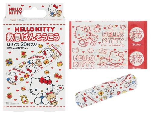 スケーター(Skater) 救急 ばんそうこう ハローキティ クッキー サンリオ Mサイズ 絆創膏 カットバン 20枚入 QQB1-A スケーター(Skater) 救急 ばんそうこう ハローキティ クッキー サンリオ Mサイズ 絆創膏 カットバン 20枚入 QQB1-A