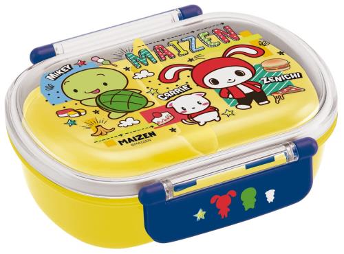 スケーター(Skater) 子供用 お弁当箱 1段 360ml 中子付き(おかず容器)ふわっと盛れるドーム型 キッズランチ 抗菌加工 日本製 まいぜんシスターズ QAF2BAAG-A