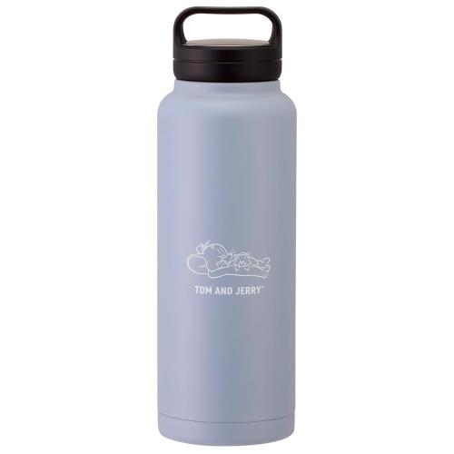 ジェリー マグボトル スケーター(Skater) 保温 保冷 ステンレス マグボトル 1200ml スクリューハンドル付 トムとジェリー おひるね STSC12-A