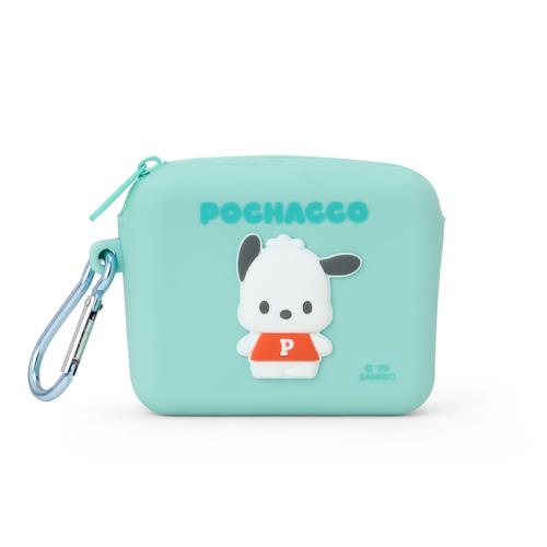 サンリオ(SANRIO) シリコーン素材のミニポーチ ポチャッコ 小物入れ 化粧ポーチ 小銭入れ 358011