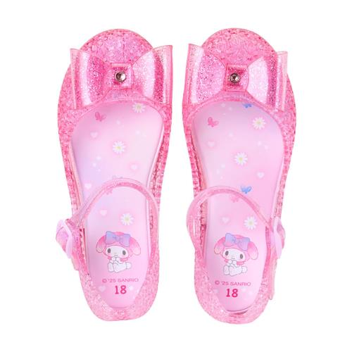 [サンリオ] キッズクリアサンダル マイメロディ 17cm 靴 子ども用 PVC 夏 お出かけ 177920(4)