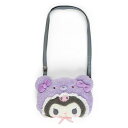 サンリオ(SANRIO) サンリオ ショルダーバッグ クロミ クロミちゃん kuromi 25.1×5×18.3cm ラテクマベビーデザインシリーズ キャラクター 974153 SANRIO
