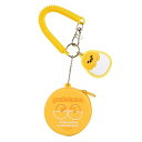 サンリオ(SANRIO) シリコーンミニケースチャーム ぐでたま キーホルダー GUDETAMA 6.5×6.5×3cm キャラクター 240567