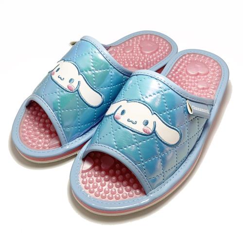 [サンリオ] 日本製健康サンダル キルト SAHS007 (サックス シナモロール, 24.0 cm)