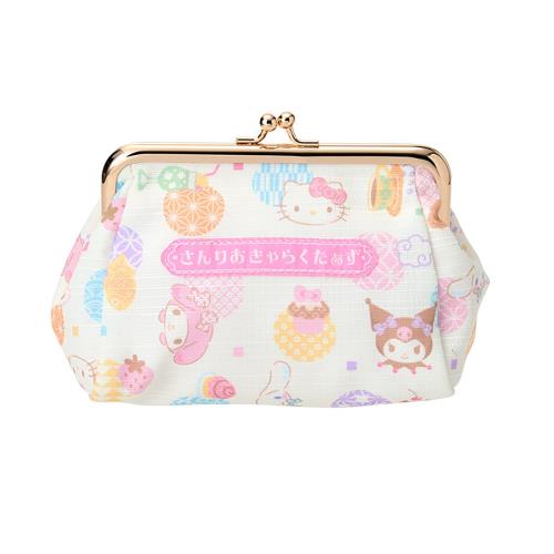 Character Wear - サンリオ(SANRIO) がま口ポーチ（和みパステル） サンリオキャラクターズ 415936
