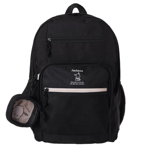 [サンリオ] ポリ 2層 メッシュ ポーチ 付 デイパック Dパック (ポチャッコ)