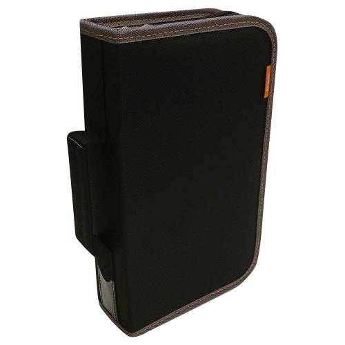 ナカバヤシ Digio2 CD・DVDケース 72枚収納 ブラック Z9322