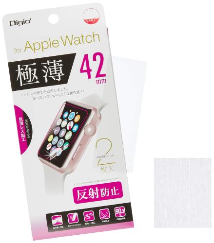Apple Watch 42mm �� �ե���� 2������ ���� ȿ���ɻ� ��ˢ�쥹�ù� SMW-AW421FLGT