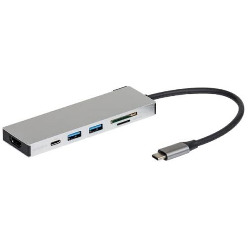 Other - Digio2 PD対応 USB Type-C アルミ ドッキングステーション 15cm シルバー UD-C01SSL