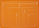 ナカバヤシ カッターマット 折りたたみカッティングマット A4 オレンジ CTMO-A4OR