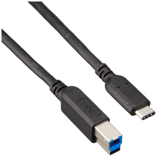 Digio2 USB3.1 Type-Cケーブル Gen.1 Type-C to USB3.1[B] 1.5m ブラック ZUH-CB3115BK(2.0)