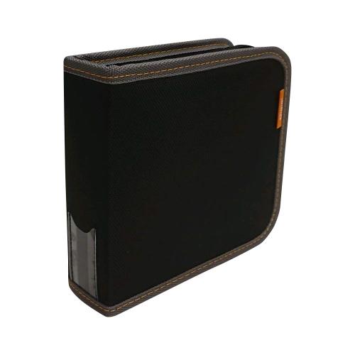 ナカバヤシ Digio2 CD・DVDケース 36枚収納 ブラック Z9320