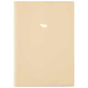 ナカバヤシ ヒポポシリーズ カバーノート A5/方眼5mm罫/32枚 ベージュ HPP-A51SC-IV