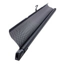 槌屋ヤック(Tsuchiya Yac) 車内用品 ロールカーテン ブラック S 長さ57.9×幅6.8cm DF-61(2)