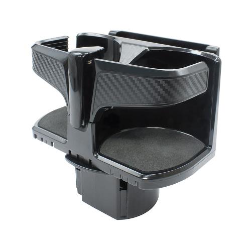 槌屋ヤック(Tsuchiya Yac) 車内用品 ドリンクホルダー USB 付き コンパクトWドリンク ブラック PF-393